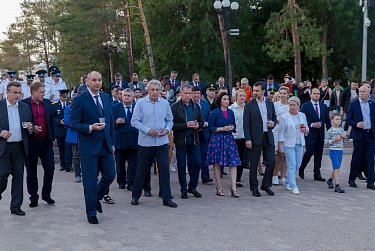 Оренбуржцы зажгли «Свечу памяти» 